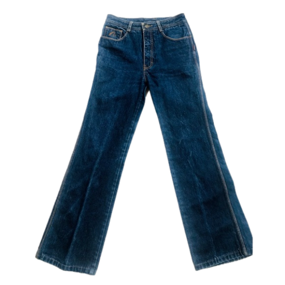 Jordache Denim - Sexy Vintage 80s/ 90s High Rise Dark Denim JORDACHE Jeans size 30 LONG